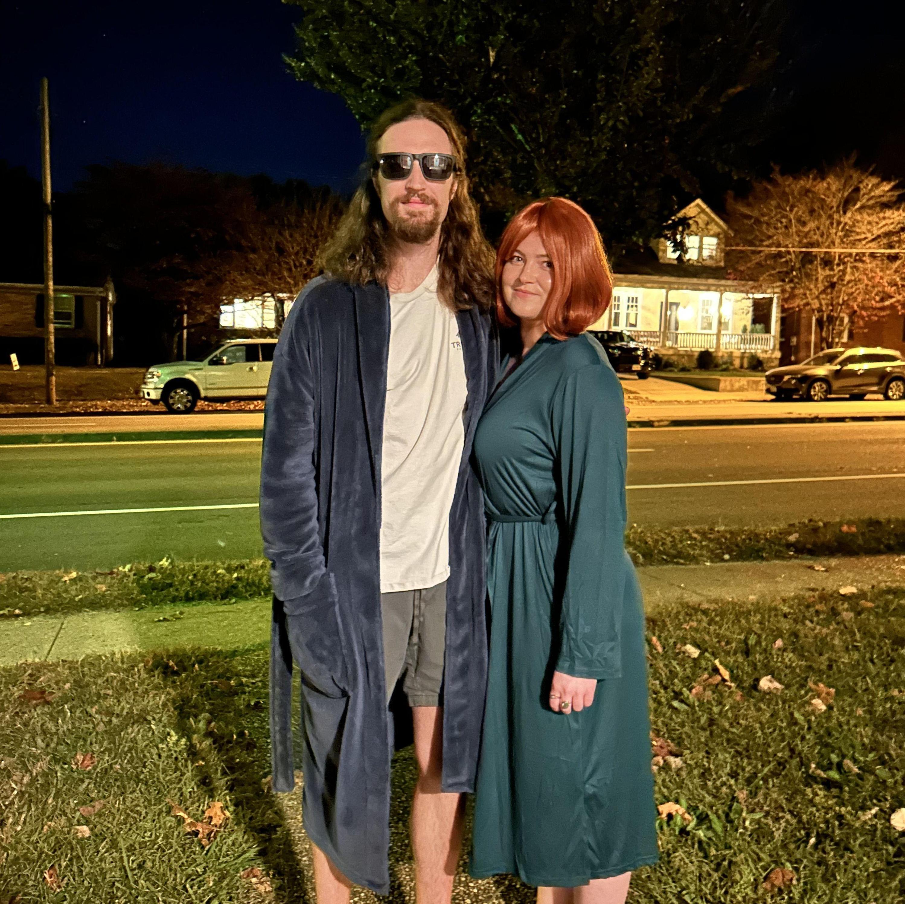 Halloween! The Dude and Maude Lebowski