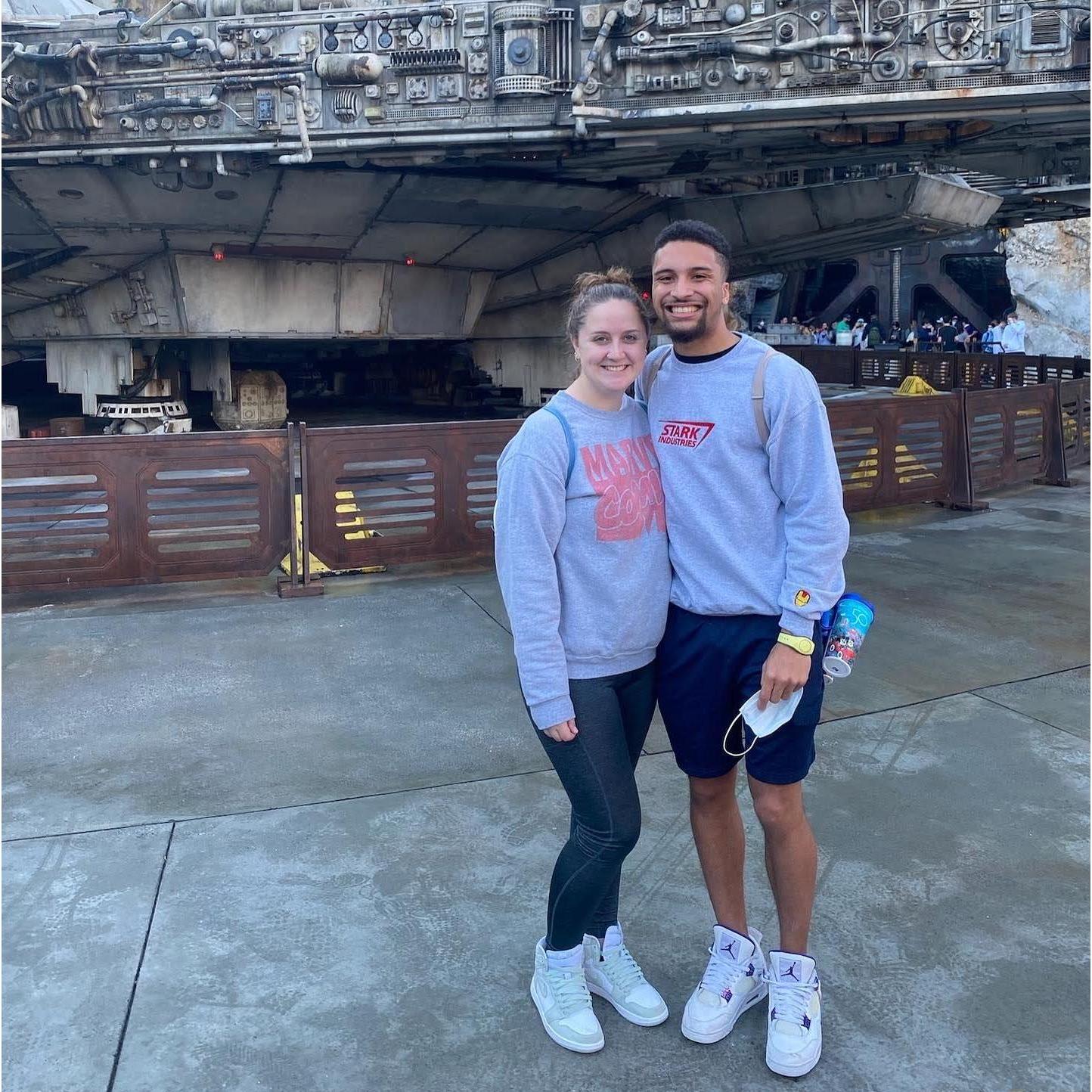 We are both serious nerds!