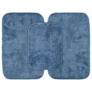 Basin Blue Garland Rug Deco 3-piece Bath Set