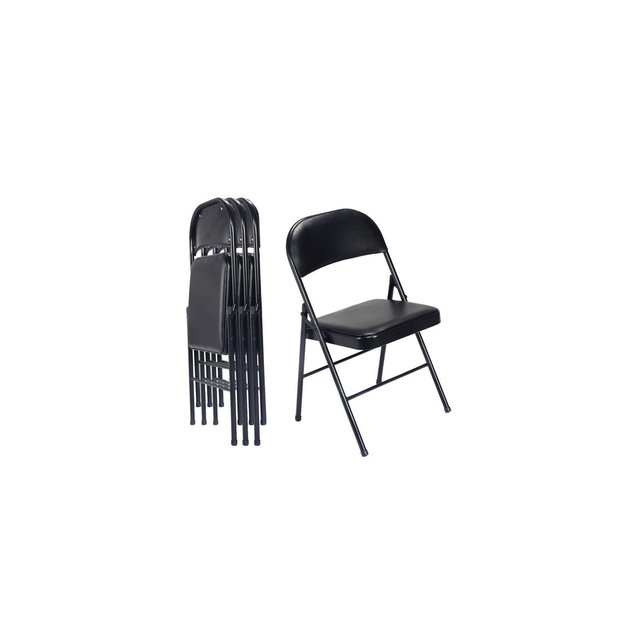 Karl Home | Plastic / Resin Padded Office Folding Chairs Folding Chair Set