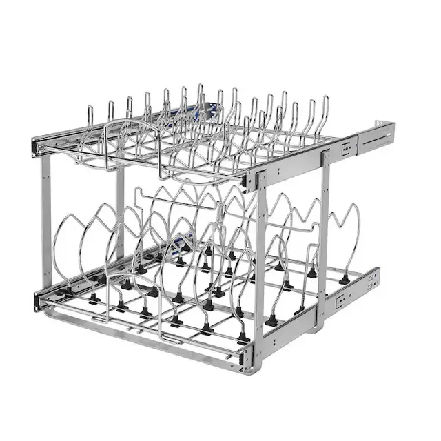 Rev-A-Shelf Two-Tier Cookware Organizer