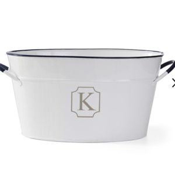 Enamelware Party Tub- Customized