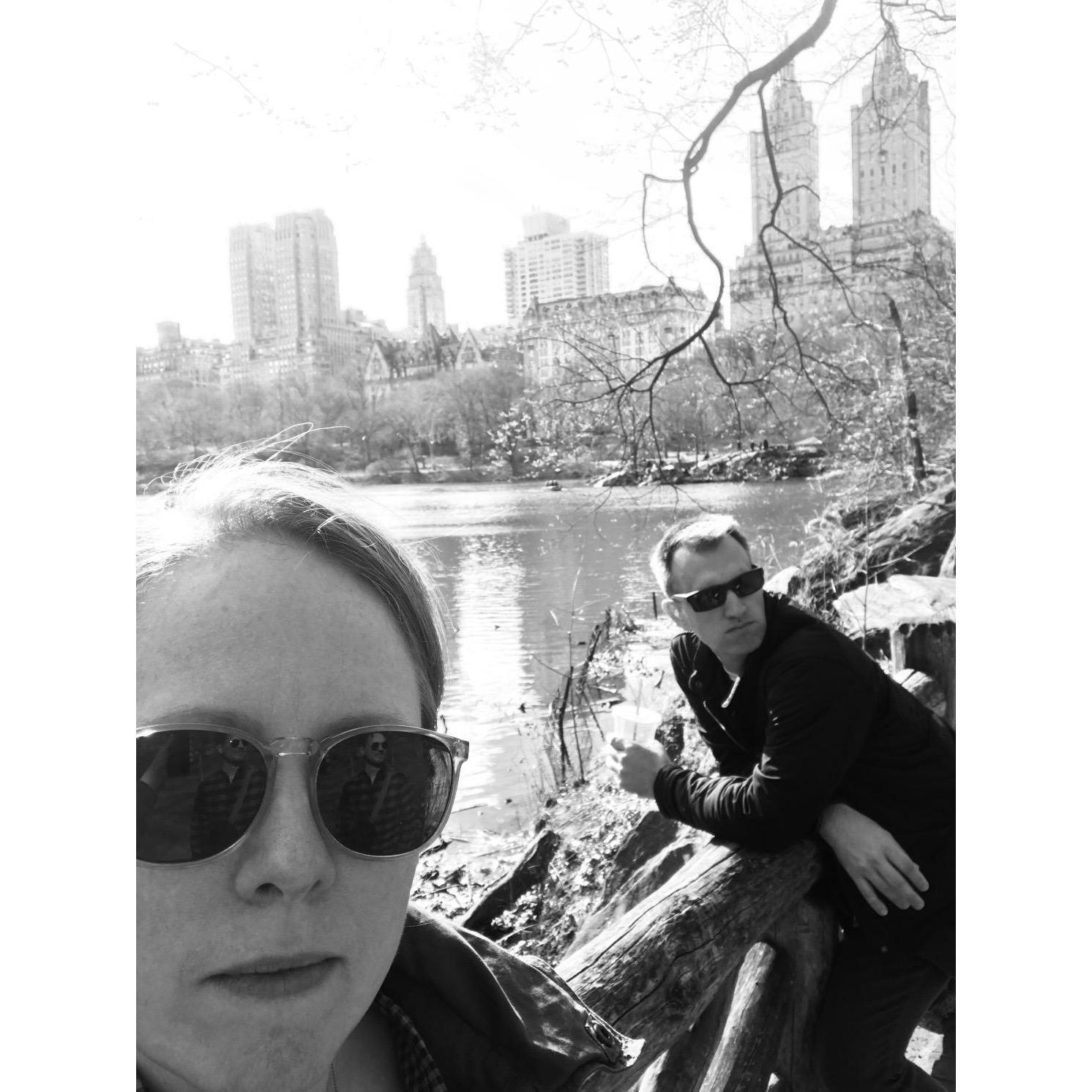 In New York, our favorite haunt.