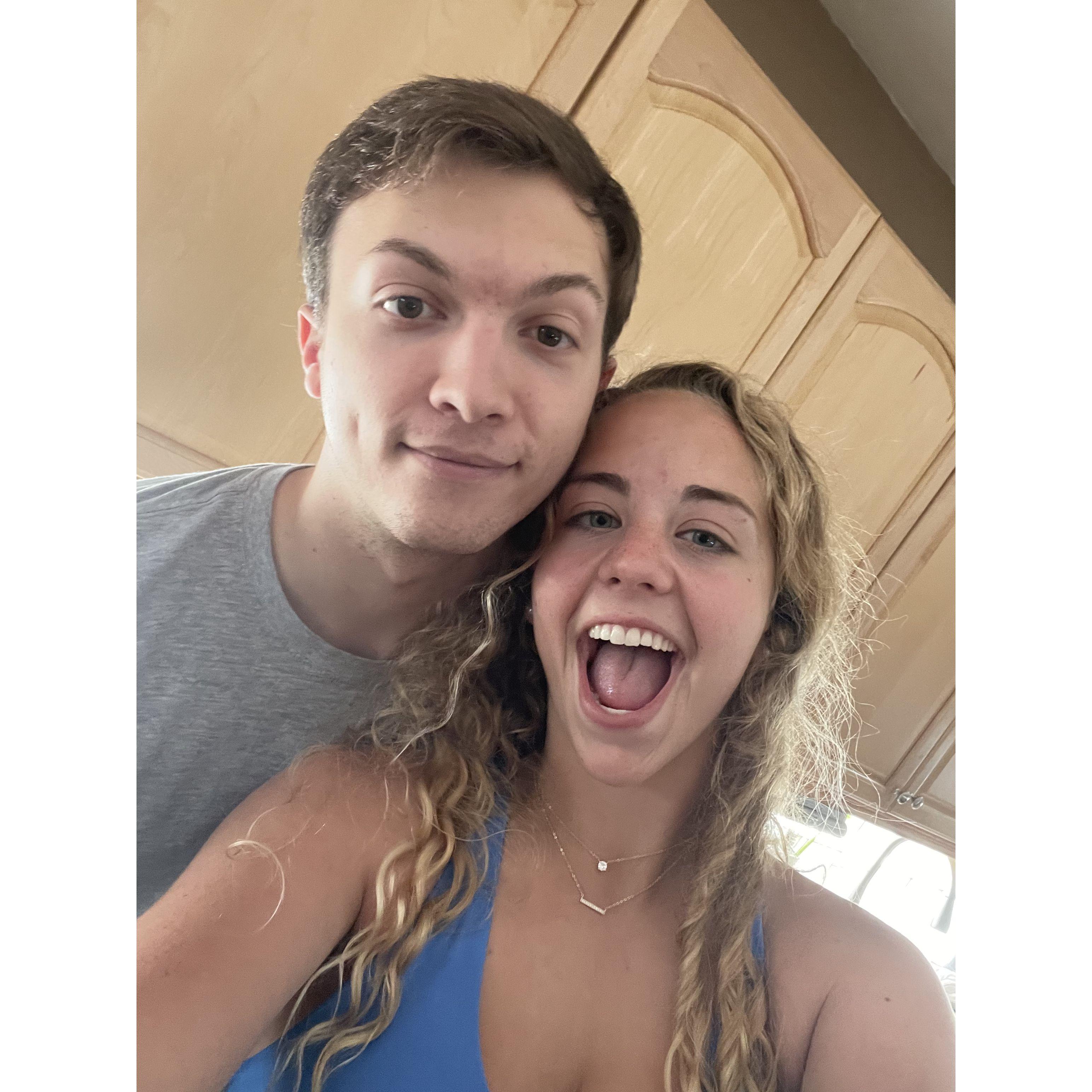 June 2020:
Our first summer together