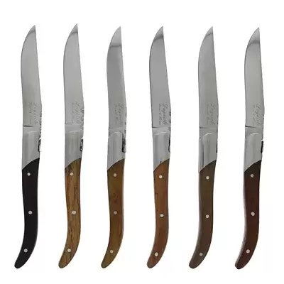 Laguiole® French Home Connoisseur 6-Piece Steak Knife Set