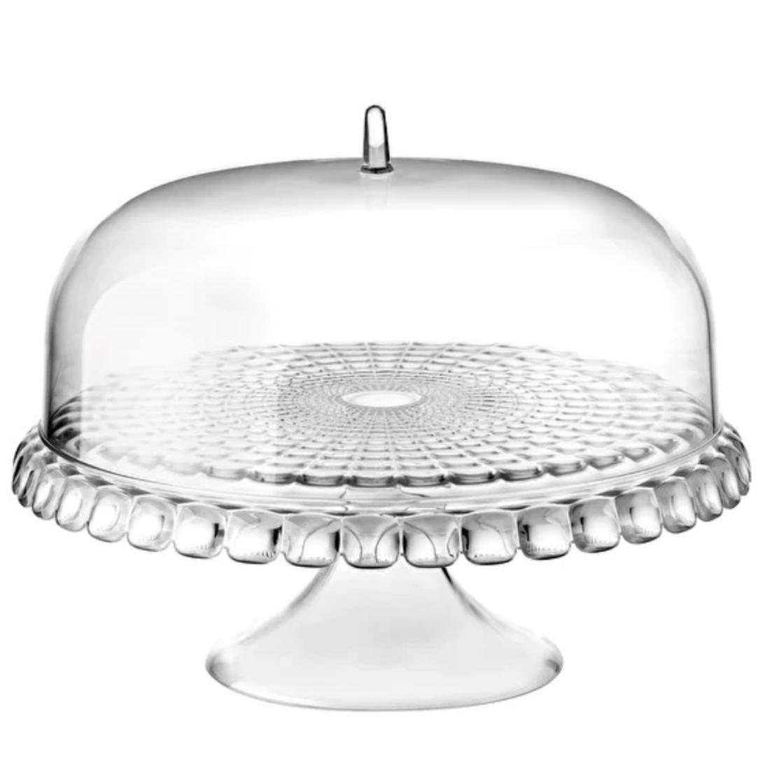Tiffany - Cake Stand With Dome Clear