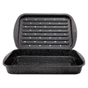 Granite Ware - Columbian Home 2 Piece Roaster/Broiler Set