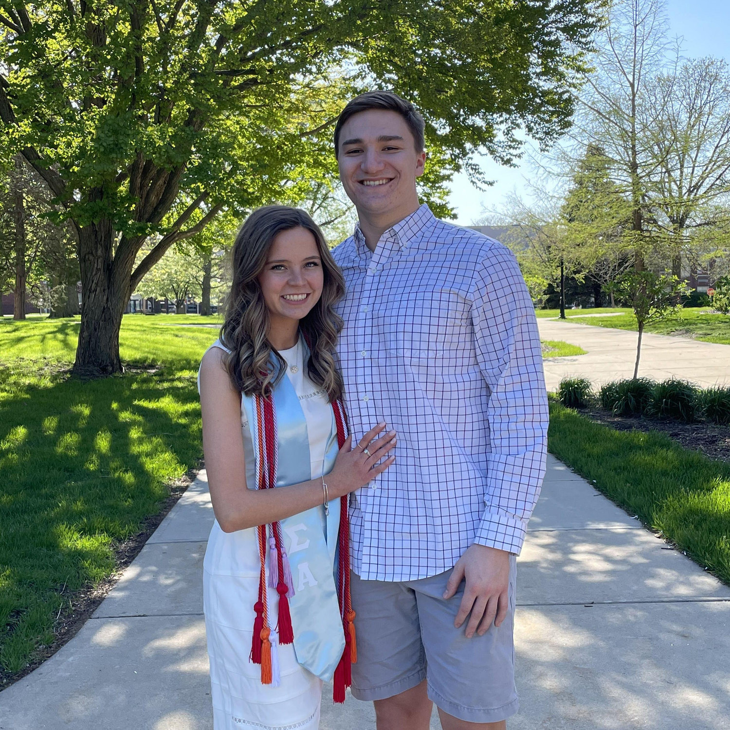 Casey's undergrad graduation!