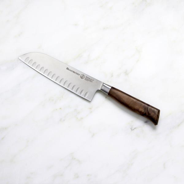 Royale Elite 7 Inch Kullenschliff Santoku Knife