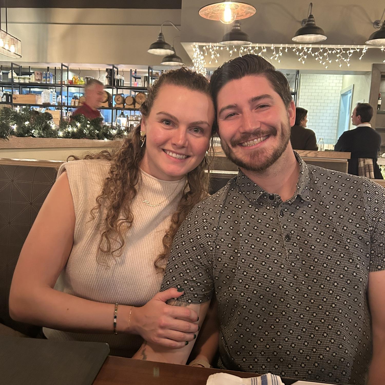 The night Jake asked Morgan's parents for their blessing lol