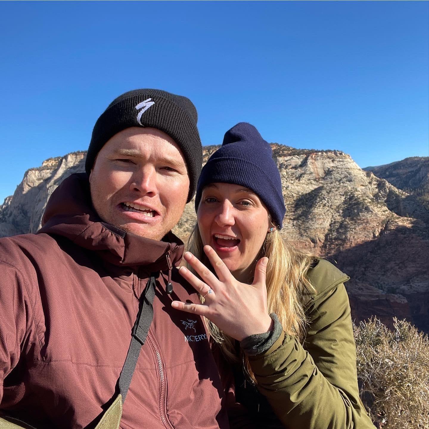 Clearly we express our excitement about forever together a little differently