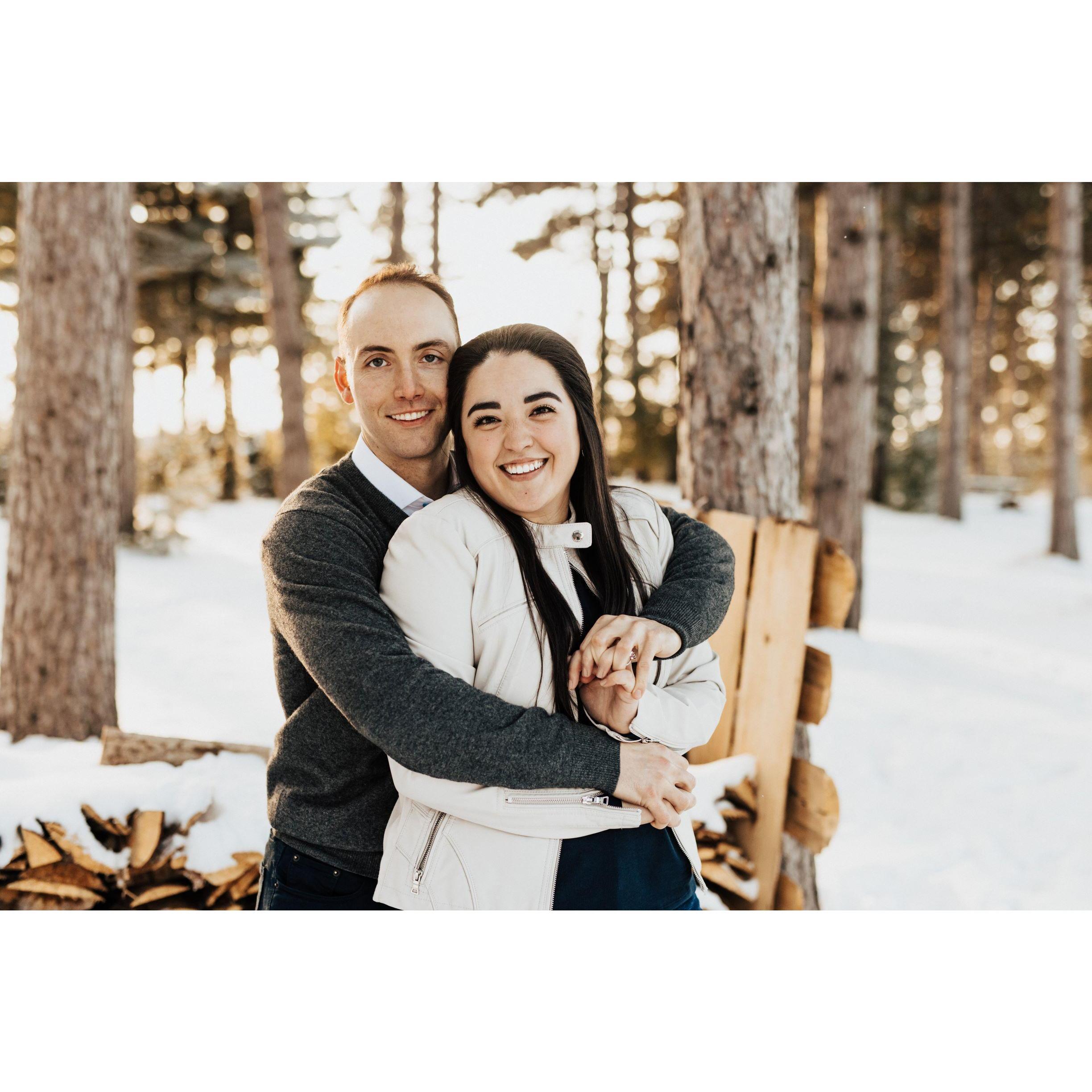 Engagement photos - Hansen Tree Farm (2021)