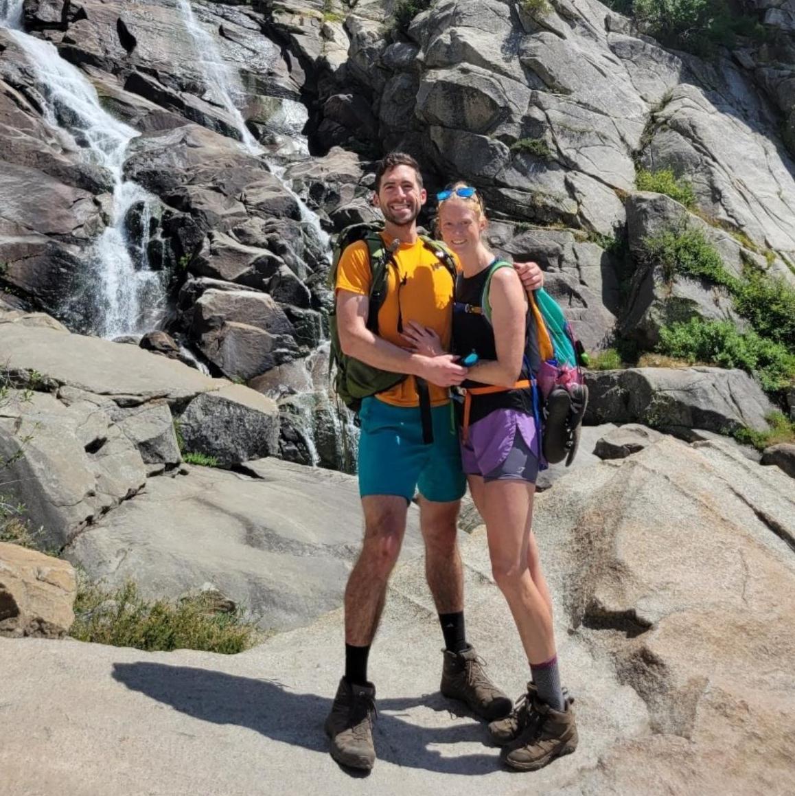 Sequoia National Park the day after getting engaged