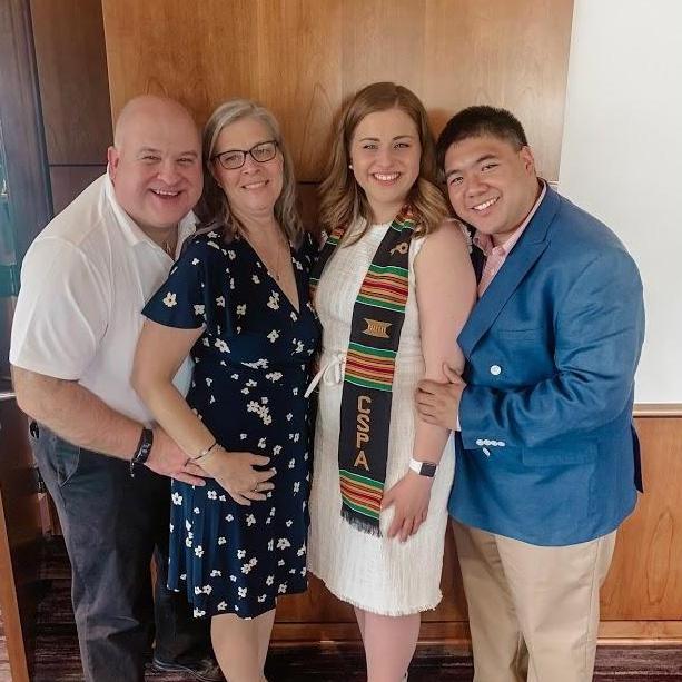 Greta's JMU Graduation, May 2019.