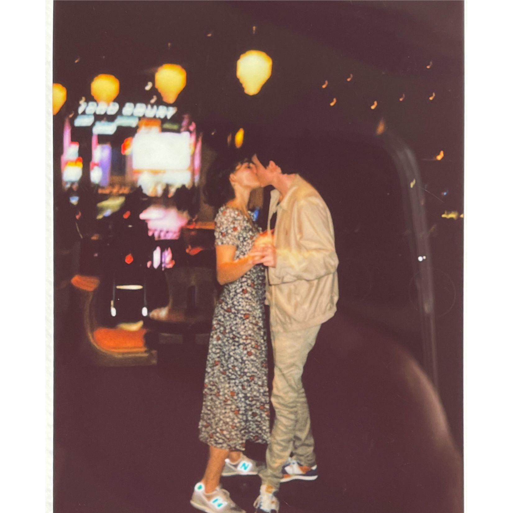 our first dance was in a jazz club inside of a Vegas casino