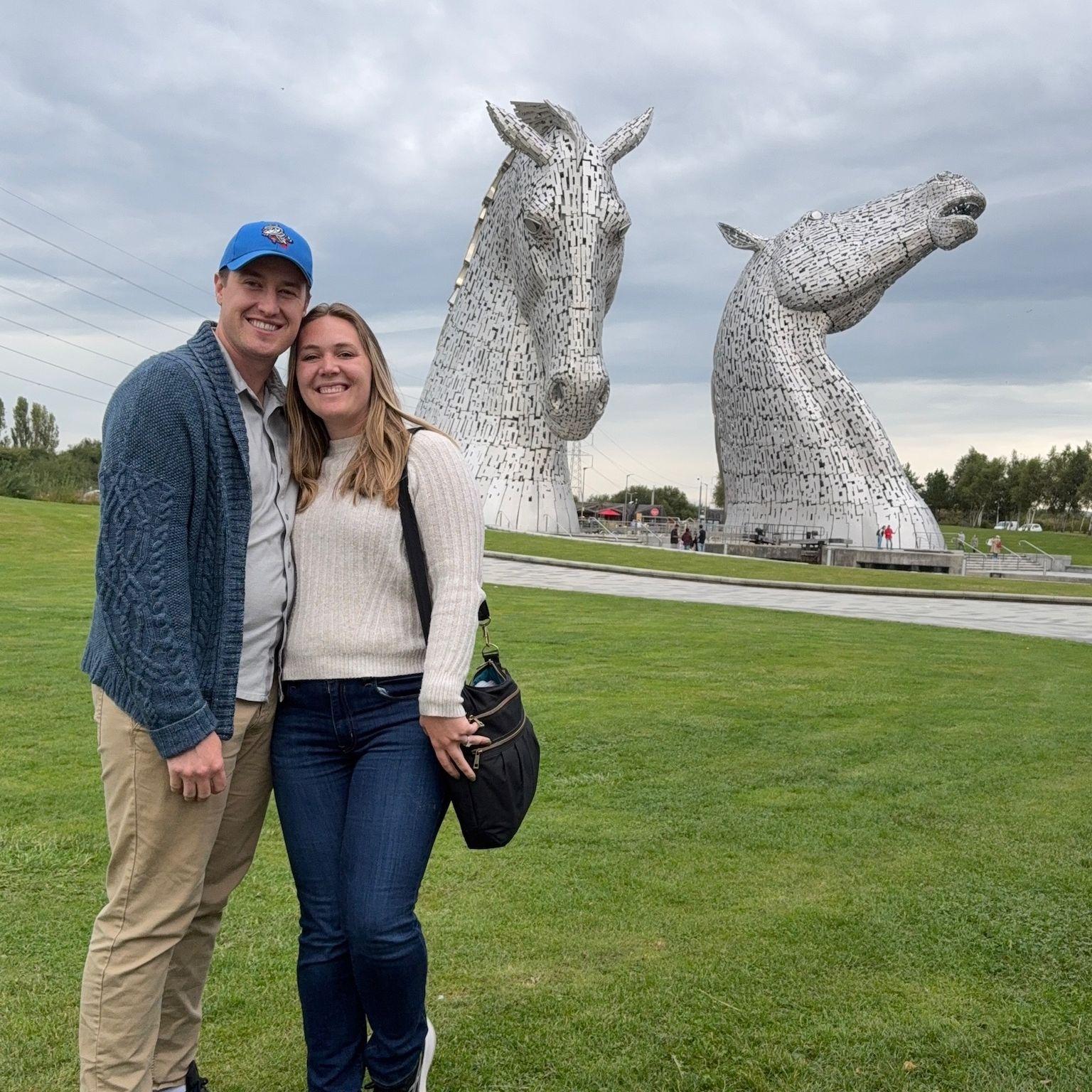 September, 2025: Scotland, The Kelpies