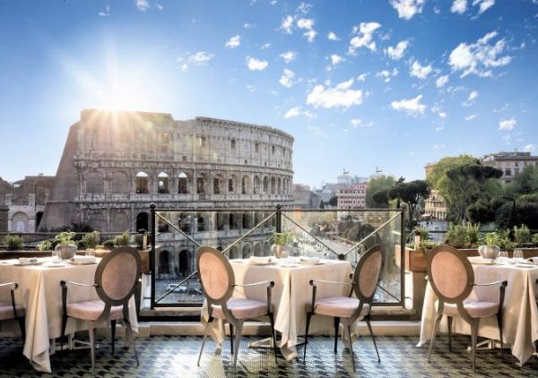 Dinner for two in Rome