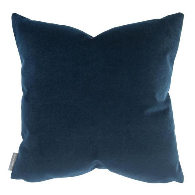 Studio McGee: 22X22 VELVET IN NAVY