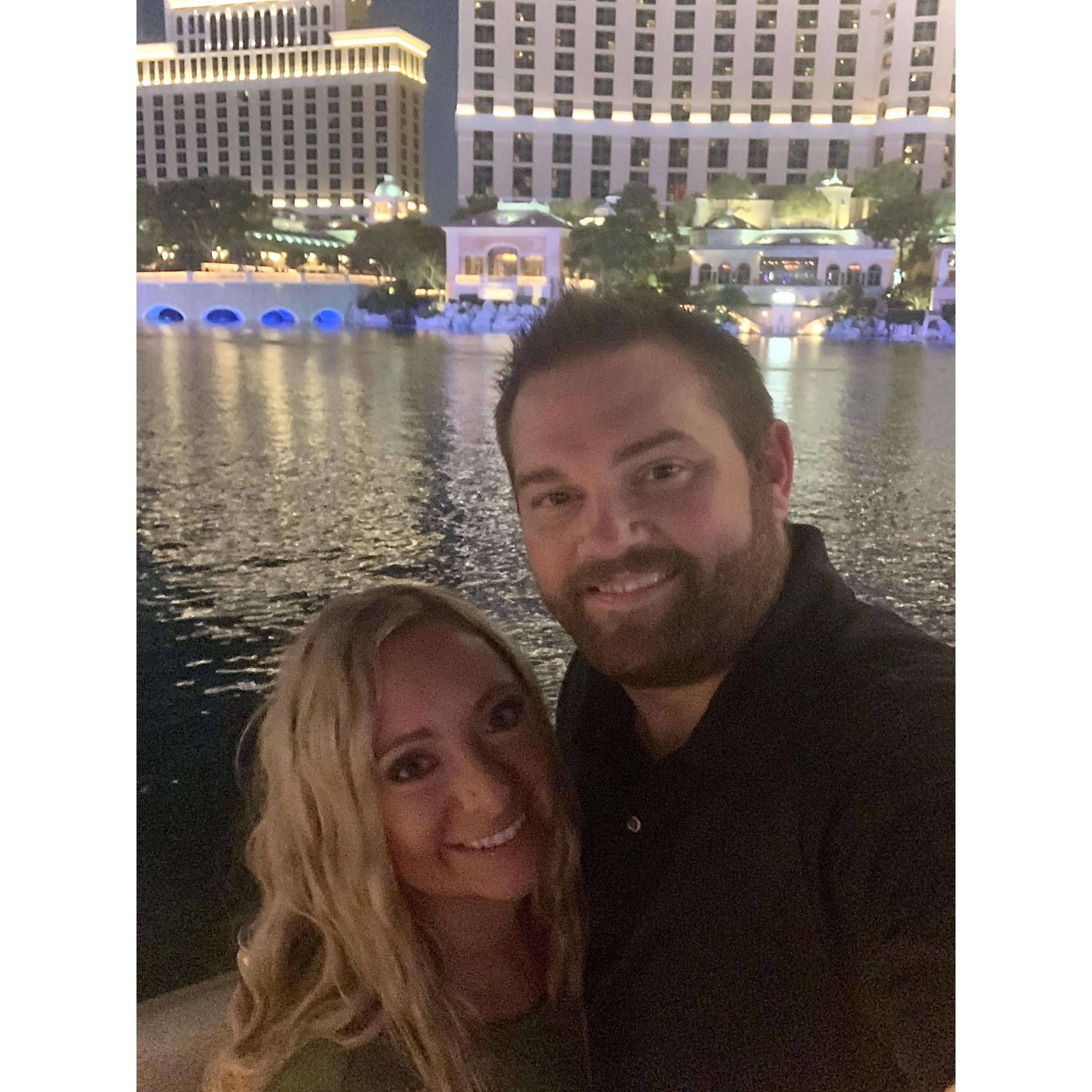 He took me to the fountains just to make me smile - that's the sign of a good future husband!