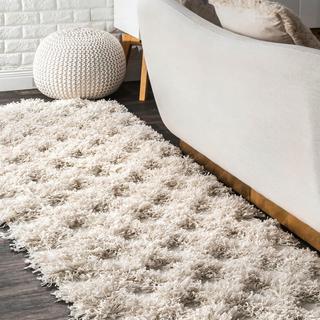 Francene Diamond Trellis Shaggy Runner