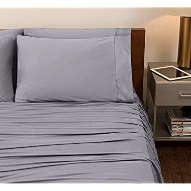 SHEEX Original Performance Pillowcases, Set of 2, Ultra-Soft Fabric, Graphite, Standard
