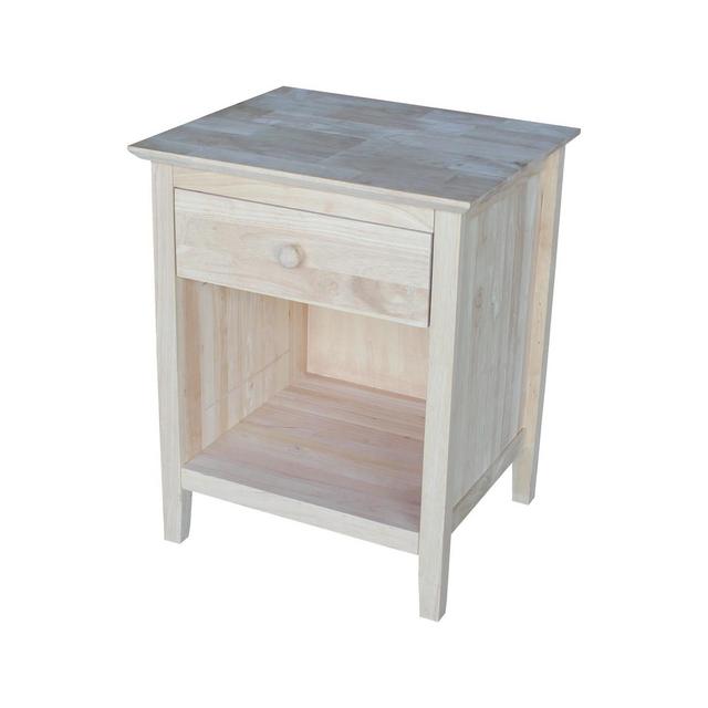 Nightstand Unfinished - International Concepts