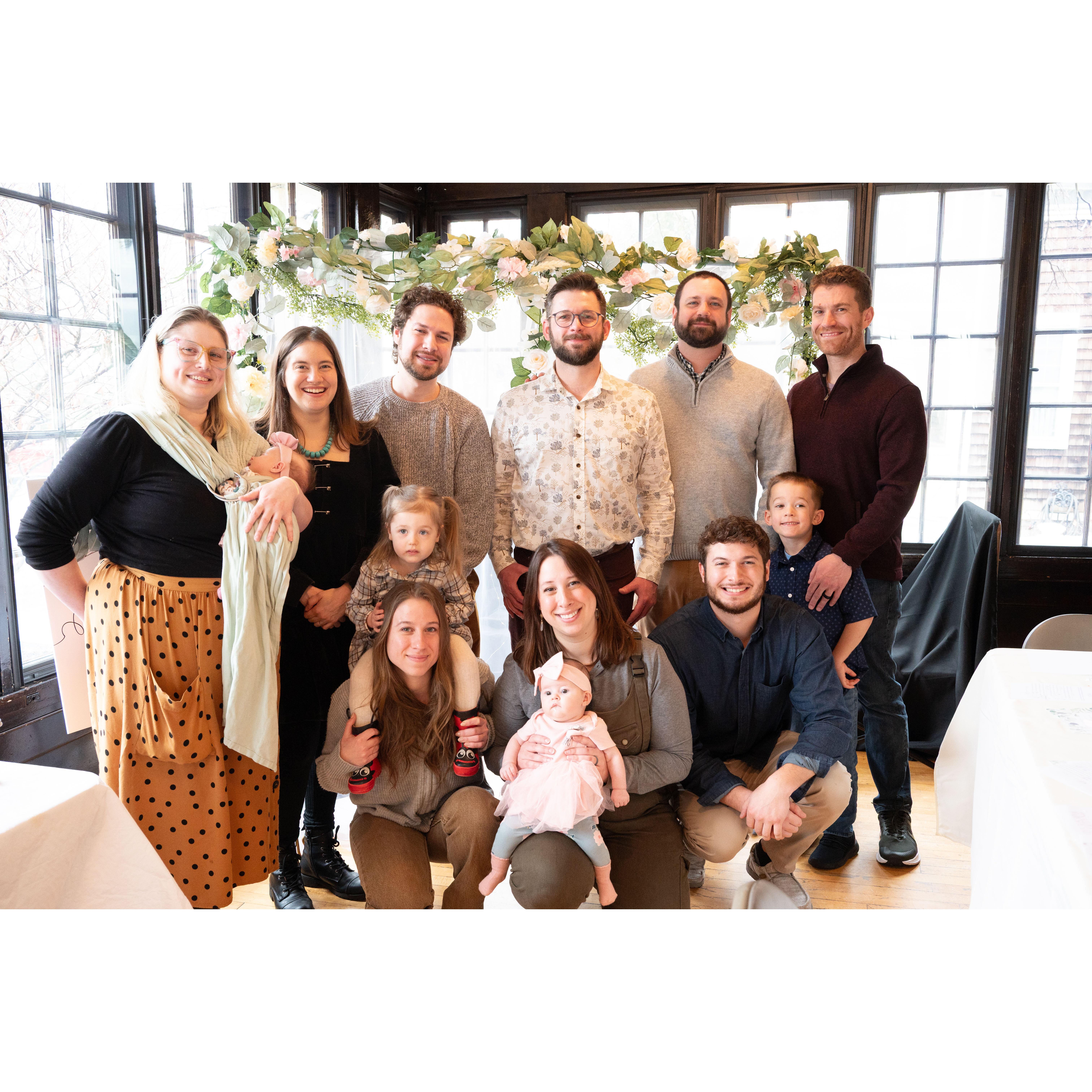 Mark and his wedding party