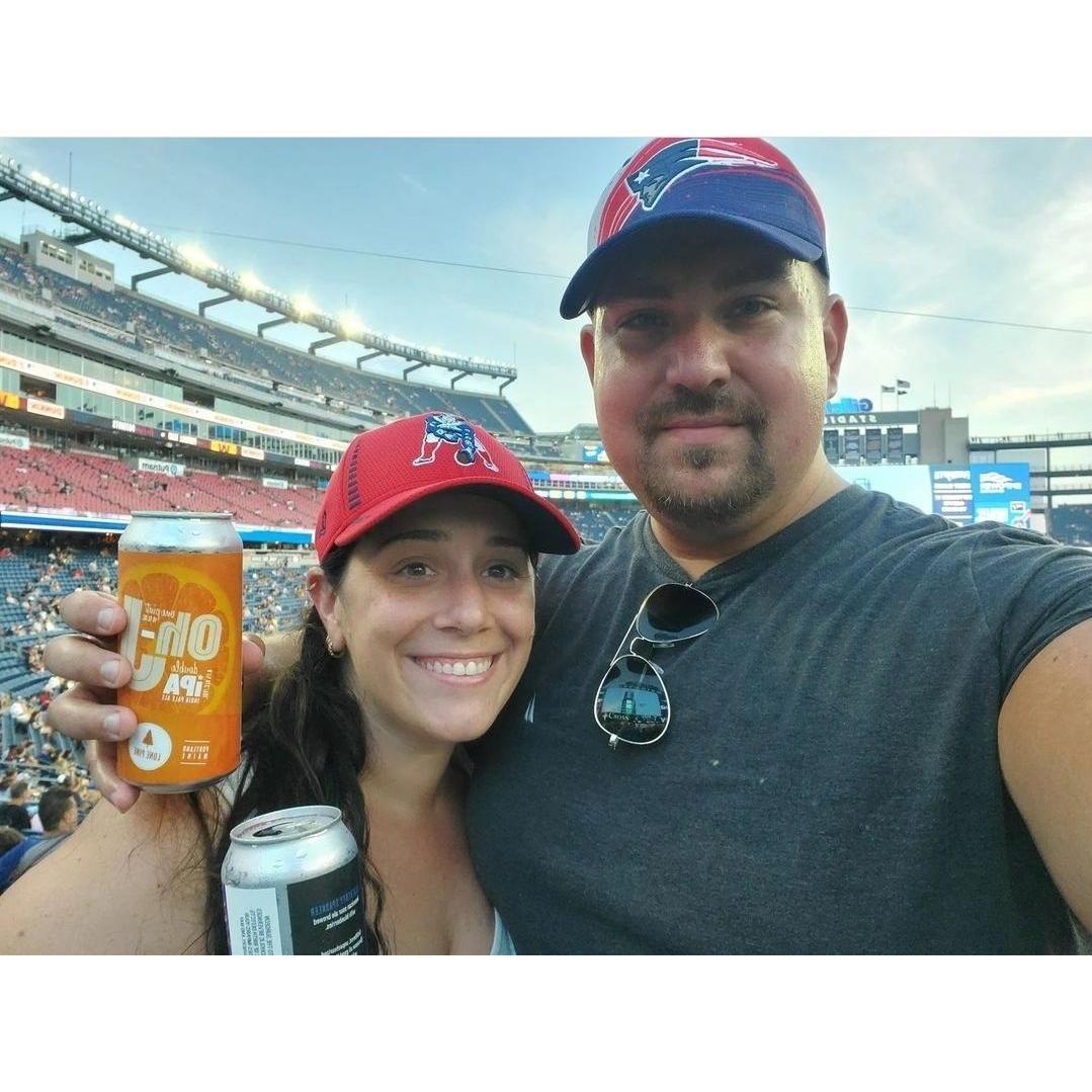 Preseason football STILL COUNTS as a date night