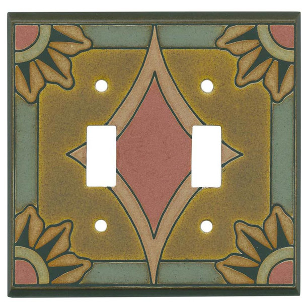 Malibu Ceramic Switch Plate