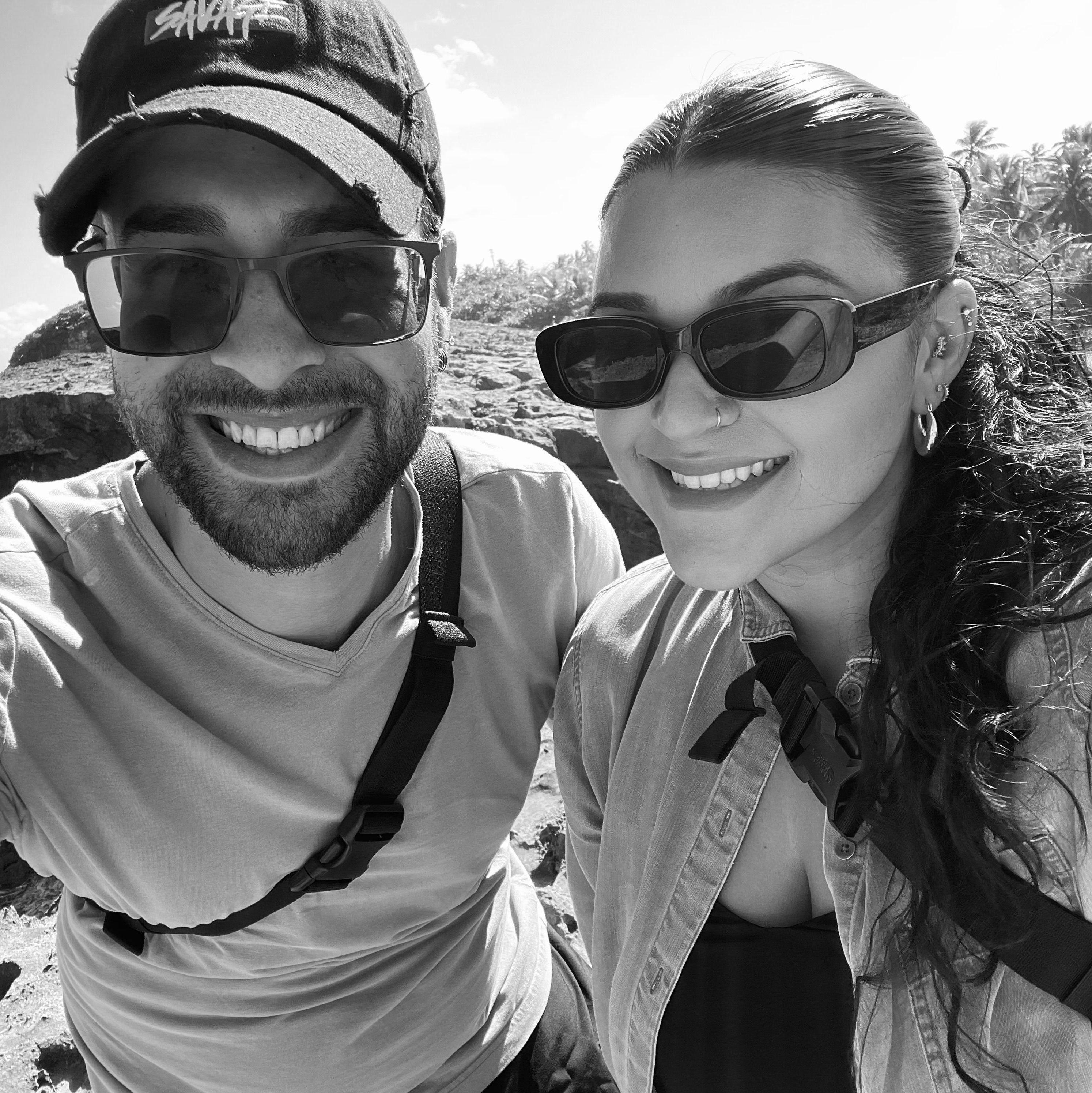 Our first trip to Puerto Rico together hiking Cueva del Indio
