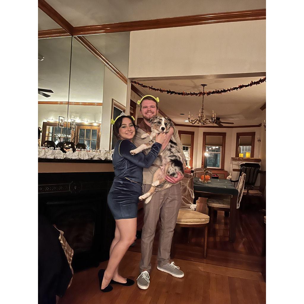 First Halloween with Baloo