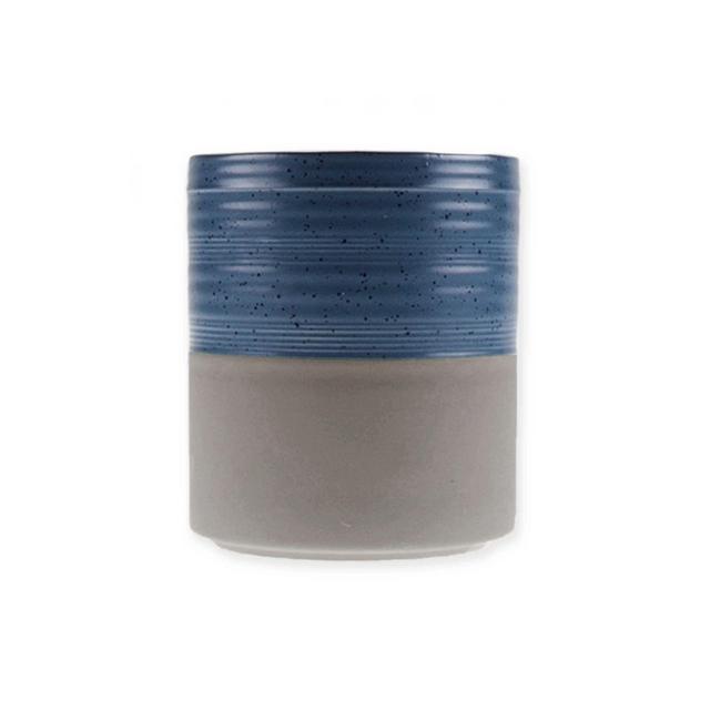 Bee & Willow™ Home Stoneware Utensil Holder in Blue