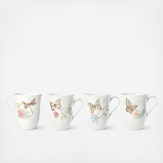 Butterfly Meadow Assorted Mug, Set of 4