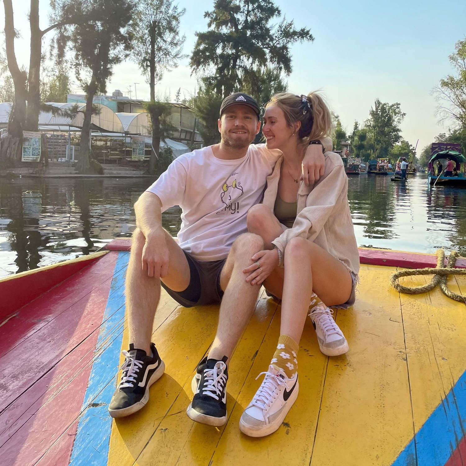 River boats in Mexico City!