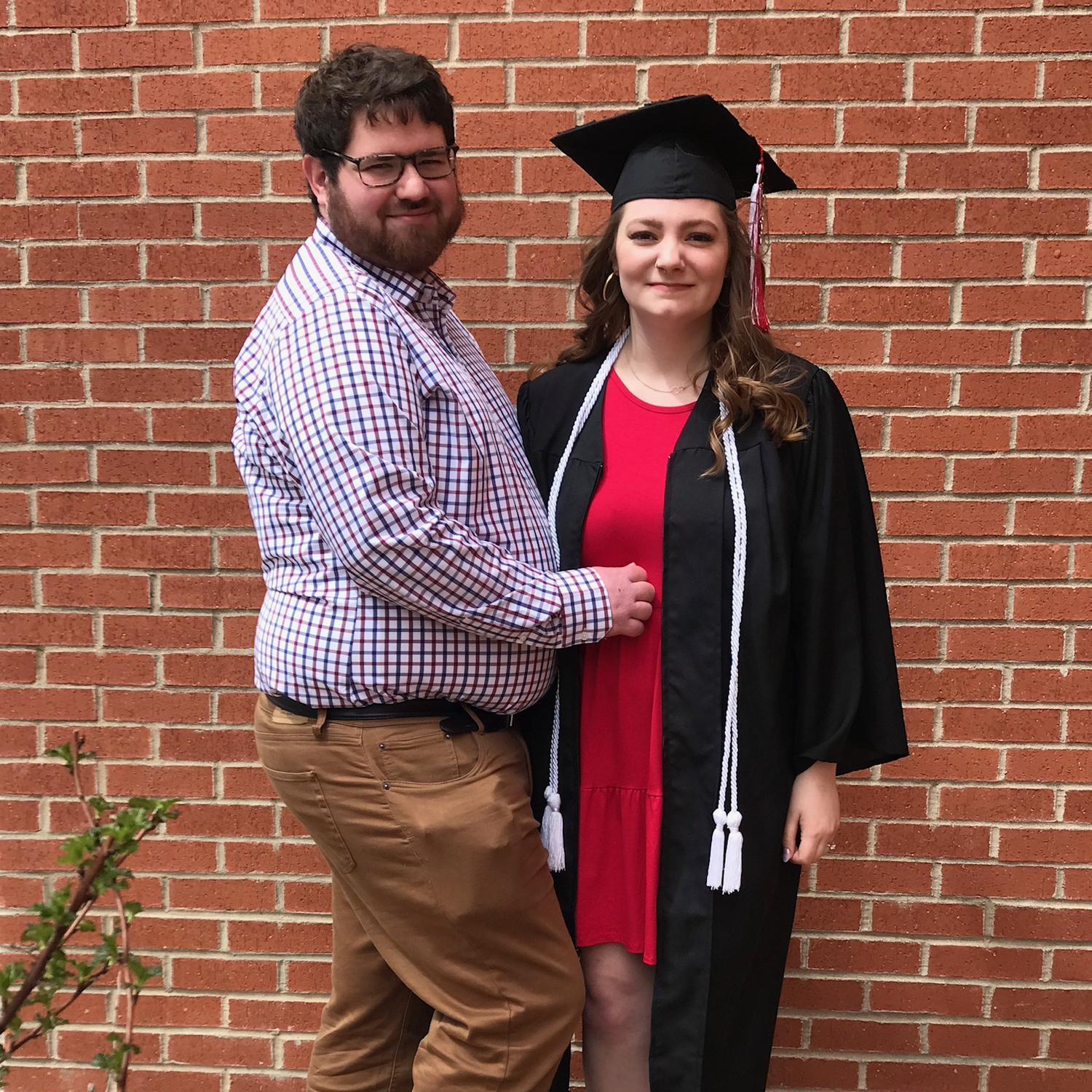 To our last graduation together!
(Abby’s college graduation in 2022)