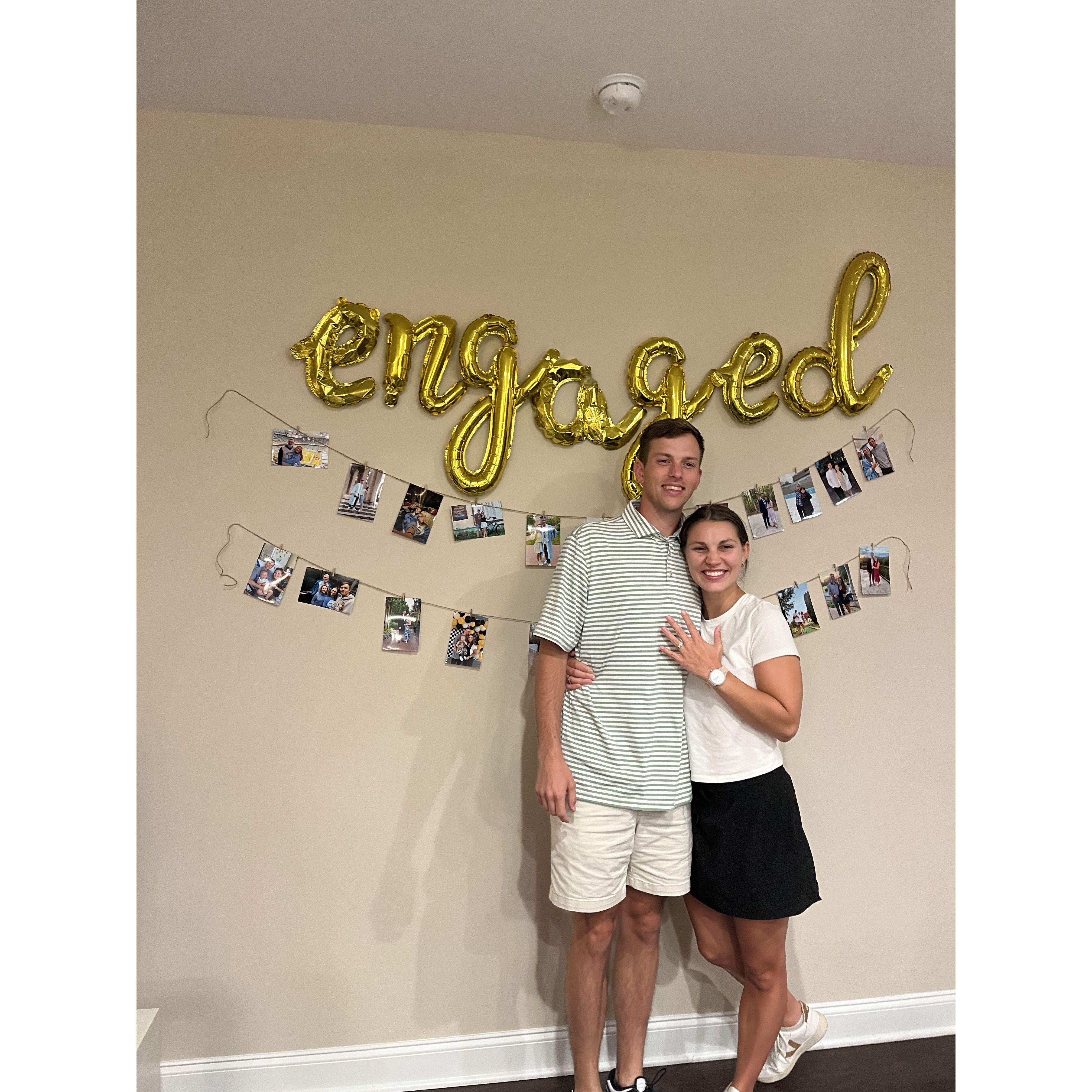 We are ENGAGED! Landon planned the most perfect day, full of surprises, and friends surrounding us from all over.