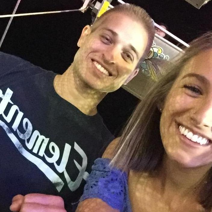 One of our earliest dates at spring fling