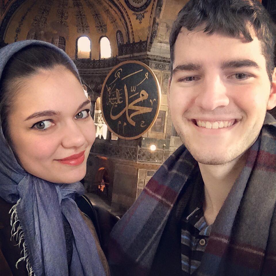 Our first international trip together. Istanbul, Turkey. 2015.