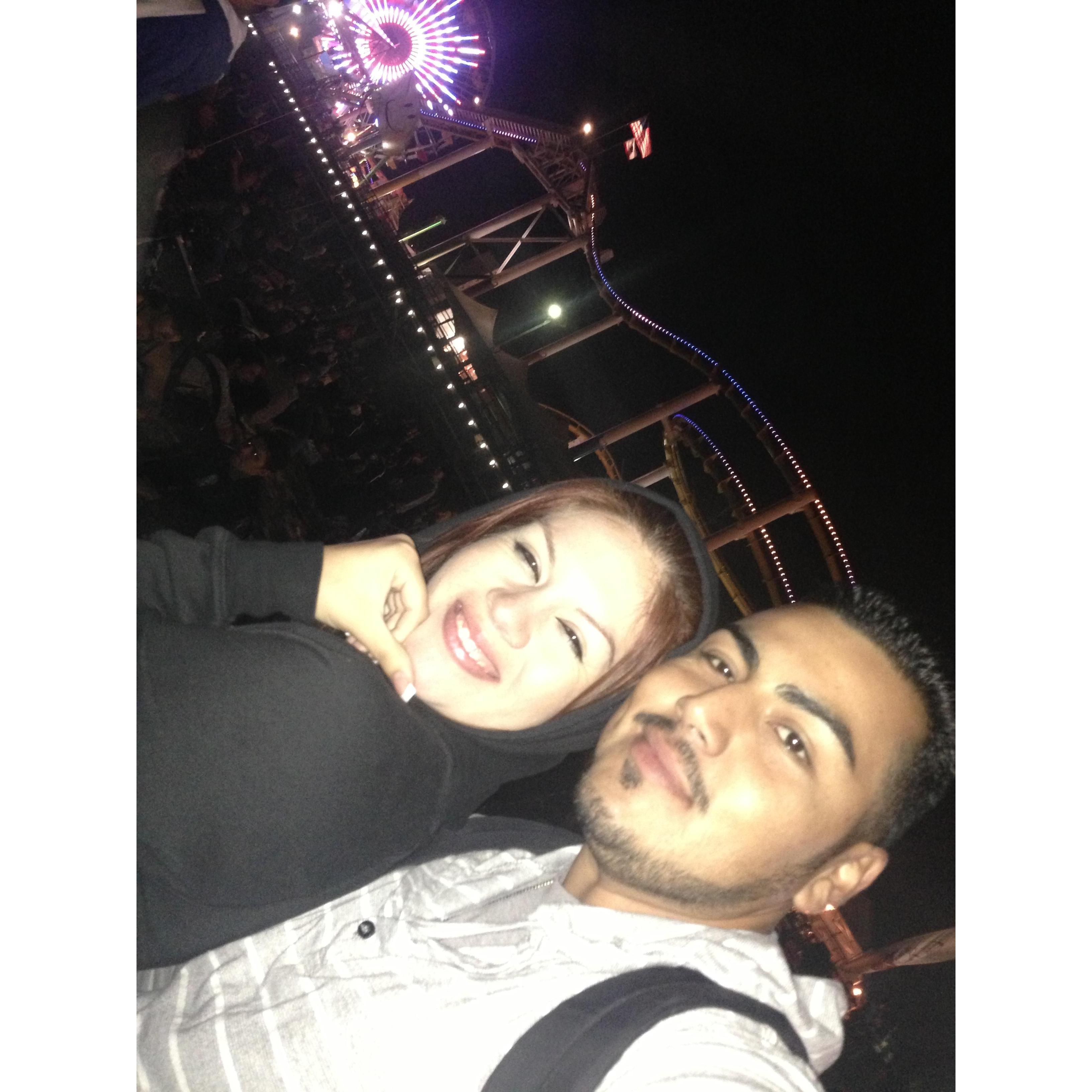 Santa Monica Pier nights, bike riding and concerts