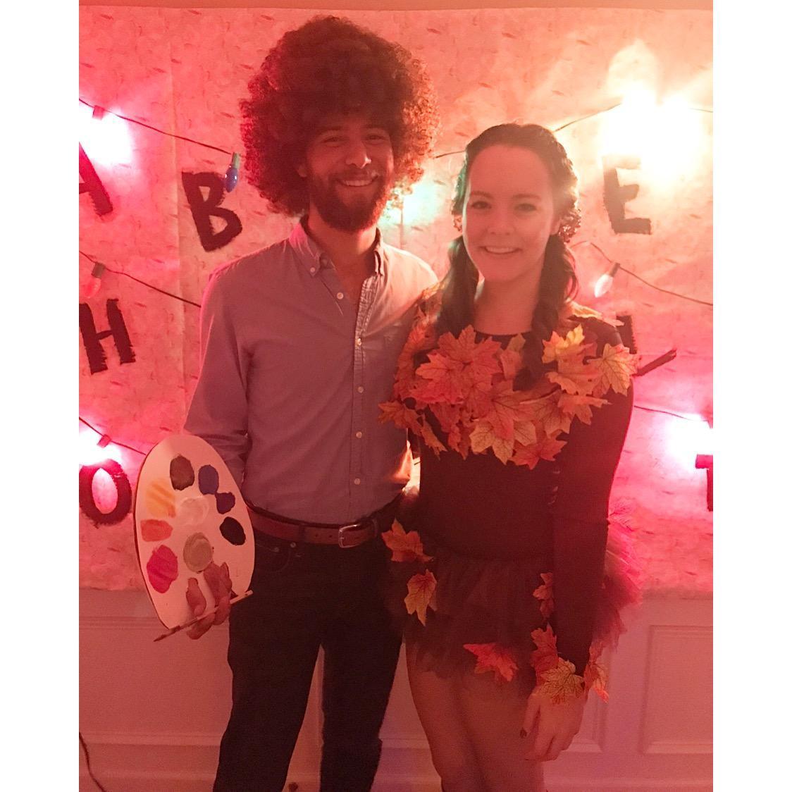 Bob Ross and his Happy Tree
October 2017