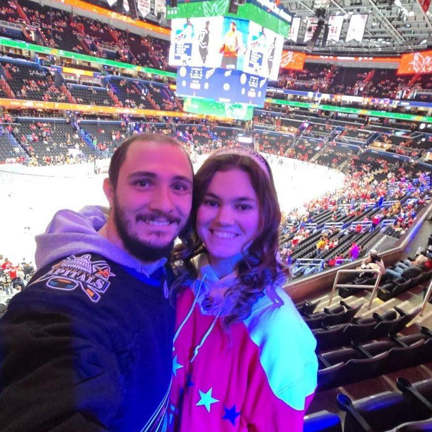 Hunter's first CAPS game