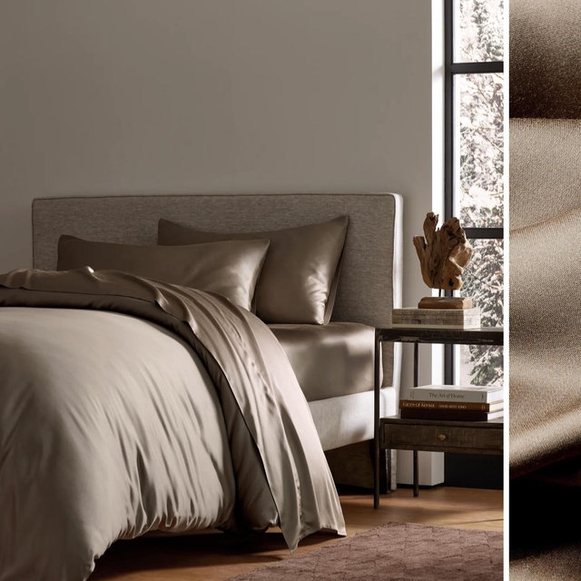 Bamboo Duvet Cover - Color: Walnut
