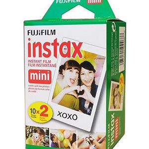 Fujifilm INSTAX Mini Instant Film Twin Pack (White)