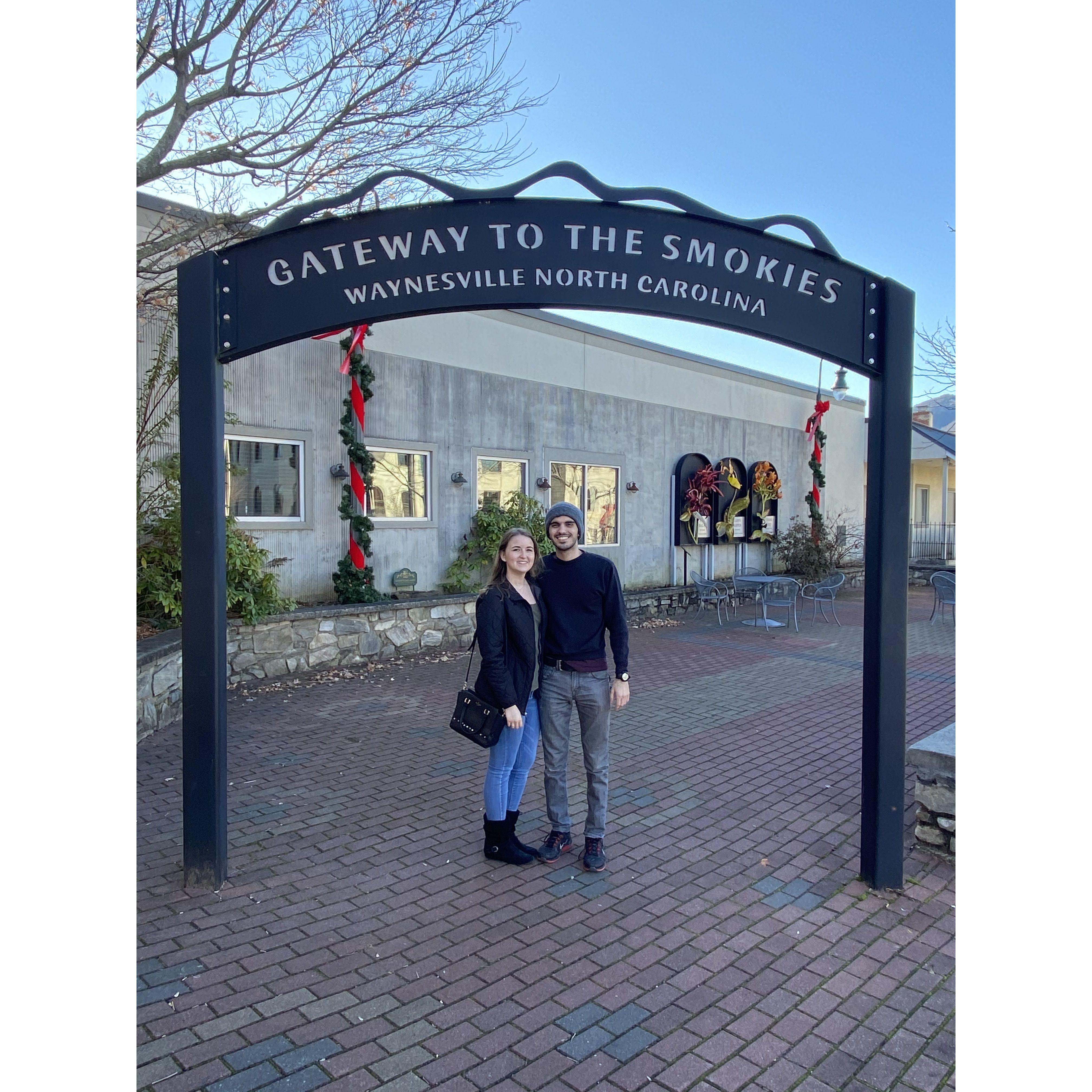 Family trip to North Carolina, December 2019