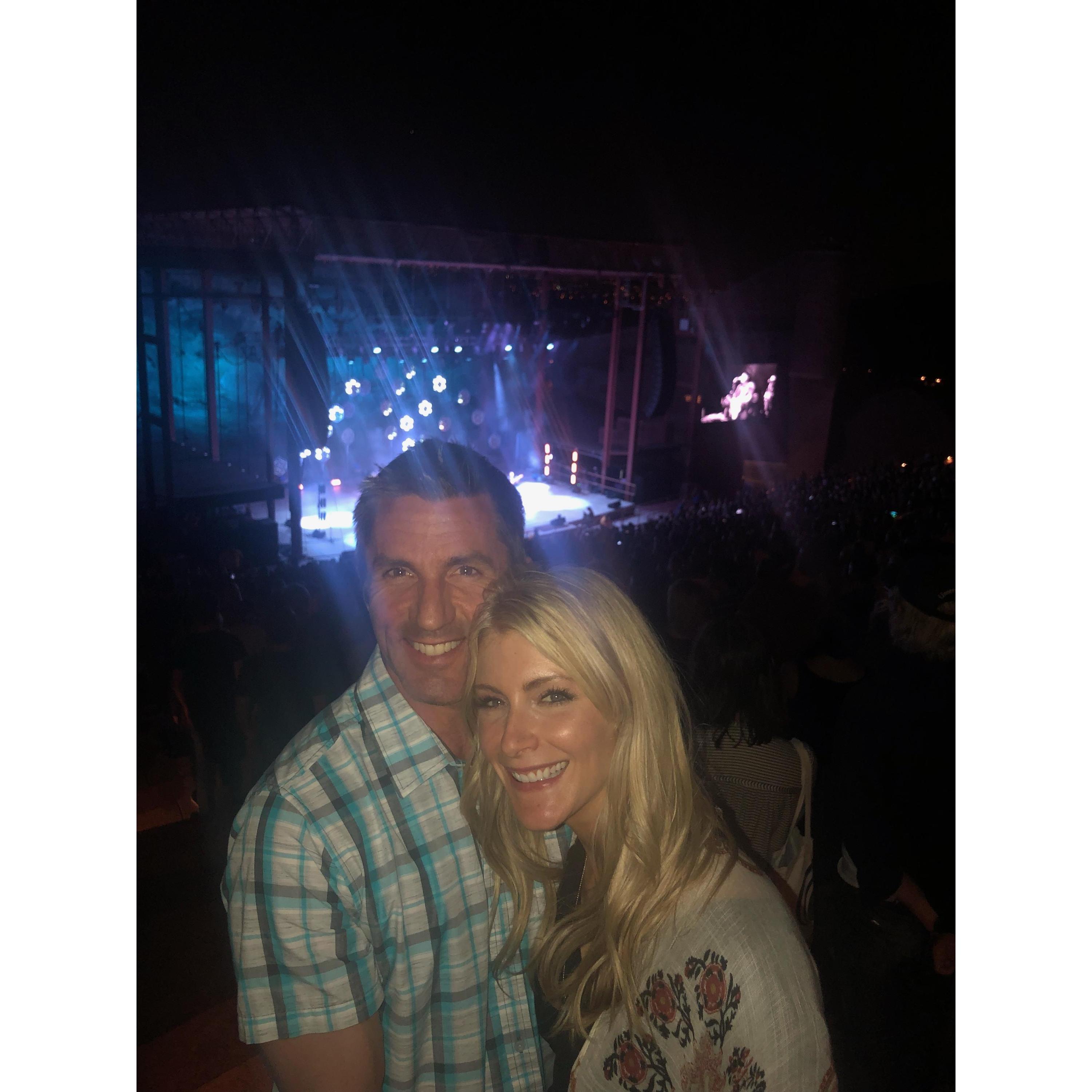 First of many Red Rocks concerts