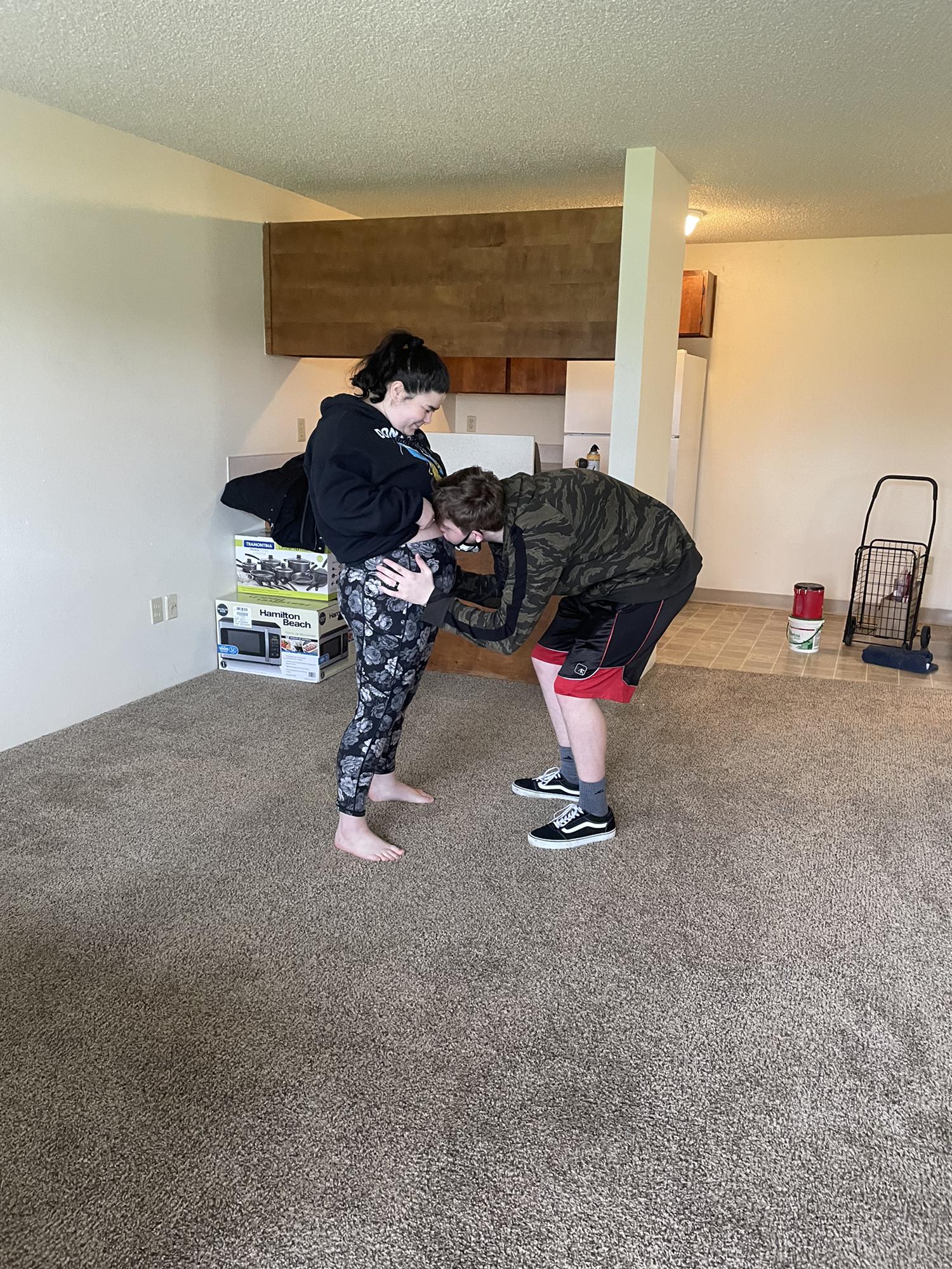 We moved into our first apartment!