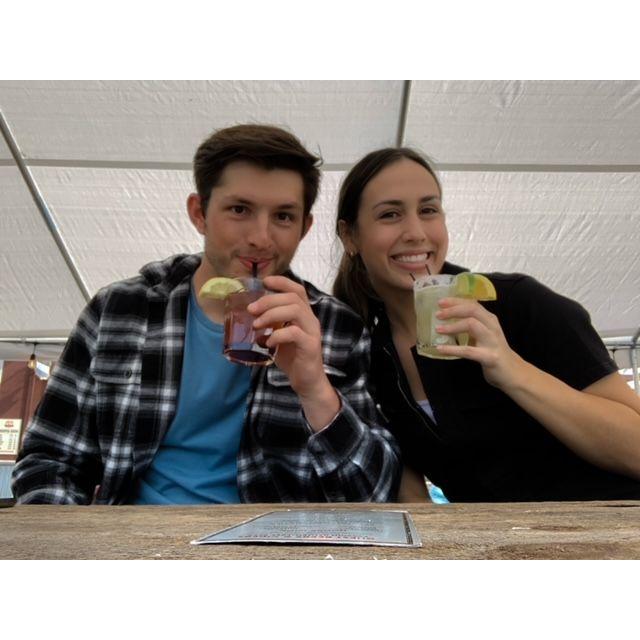 Sippin on drinks at Grain Station