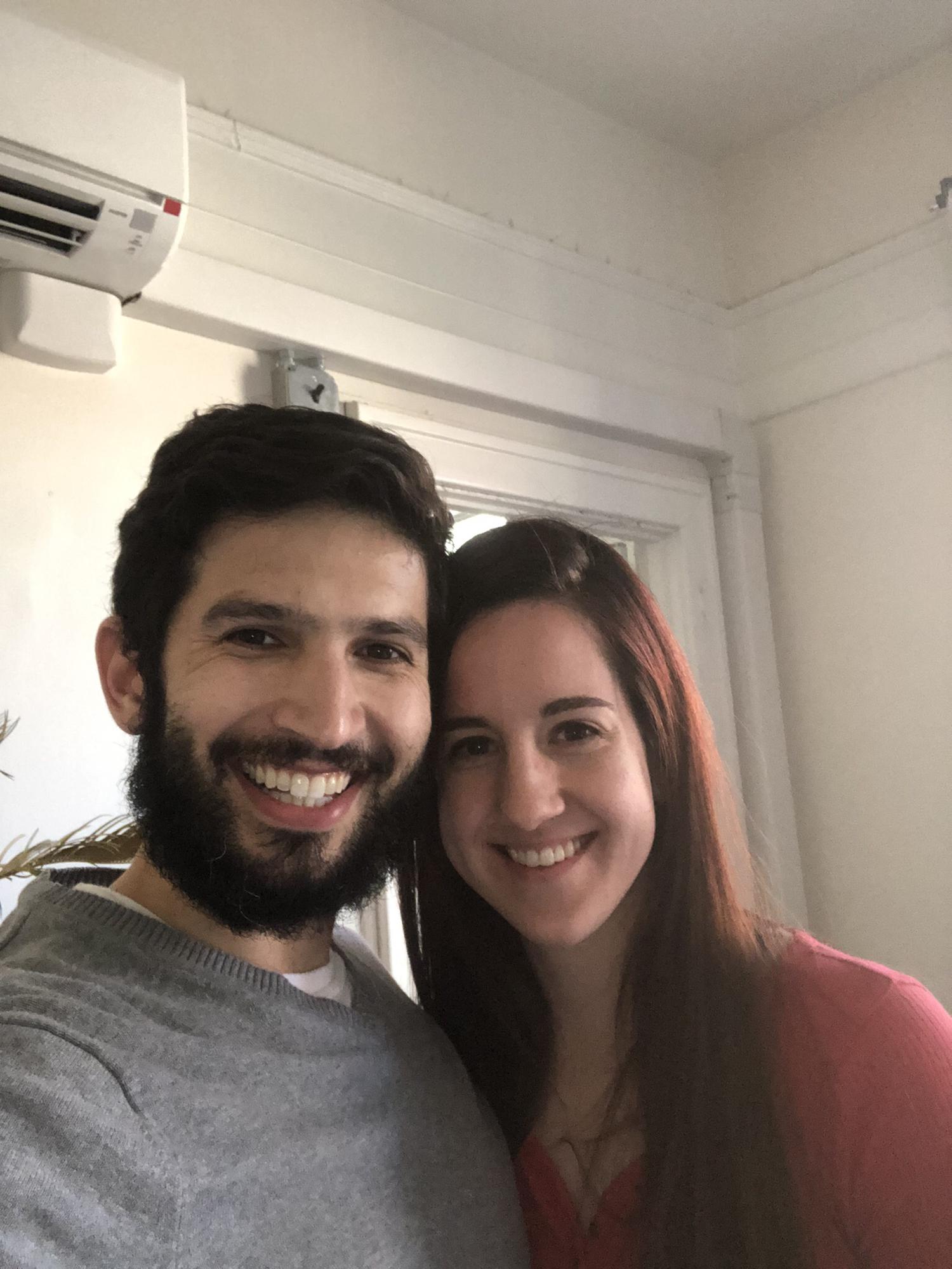 Grace finally arrived in Raleigh for good!