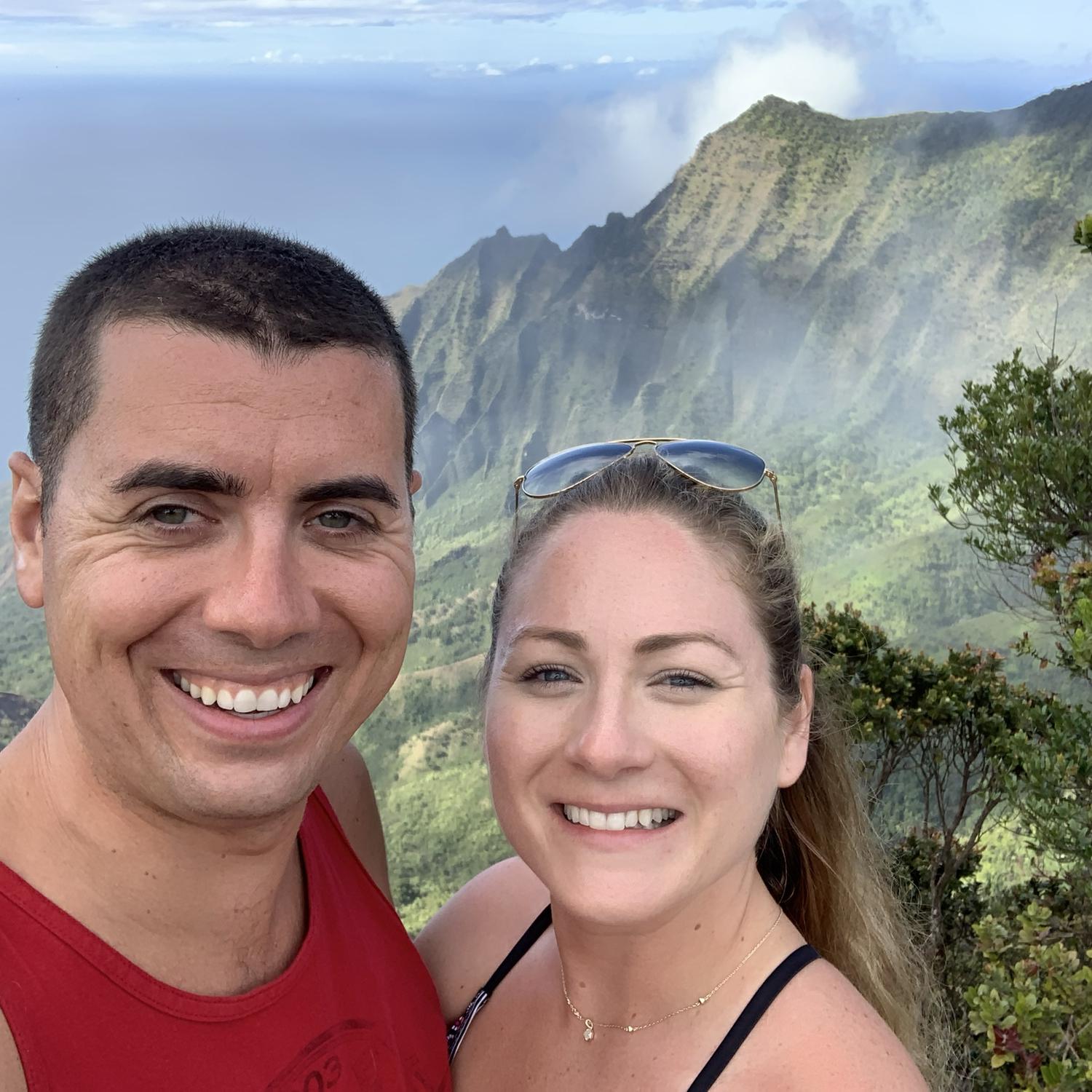 First time we said “ I love you” Na Pali Coast, Hawaii