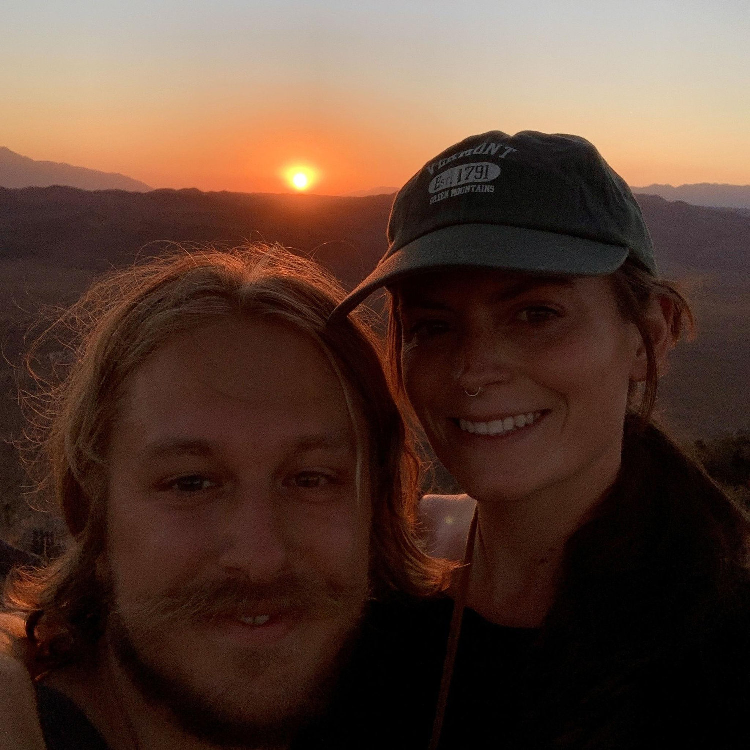 Sunset in Joshua Tree